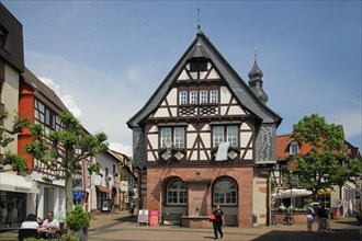 Main Street with Old Town Hall in Hofheim