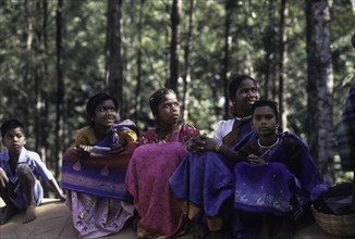Tribal girls in Araku valley