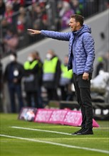 Trainer Coach Julian Nagelsmann FC Bayern Muenchen FCB am Spielfeldrand