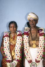 A Couple after sashtiapoorthy