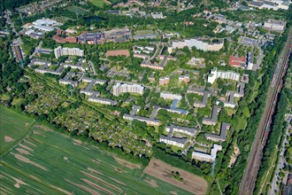 Aerial view of Bergedorf West