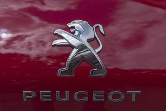 Company logo of the car manufacturer Peugeot