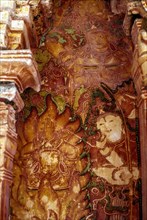 17th century murals in Sri Thodeekkalam Siva temple in Kannavam near Thalassery