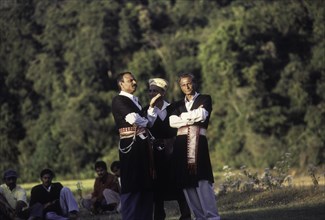 Kodavas in their traditional dress at Madikeri