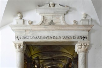 Entrance of the Chapel of Bones