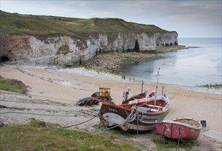 Fishing boats on the beach