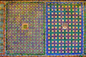 Coloured azulejos