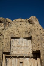 Upper relief from the rock tomb of Xerxes I. Naqsh-e Rostam