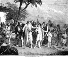 Jacob's departure for Egypt