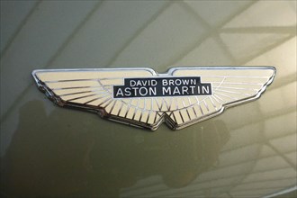 Vintage Car Emblem Aston Martin