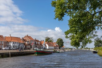 Old Town by the Canal in Ribe