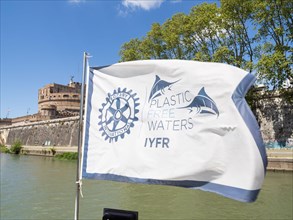 Flagge auf einem Boot
