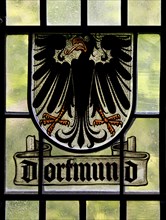 Historical coat of arms disc of Dortmund