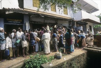 A ration shop at Puliyoor kurichi near Tirunelveli