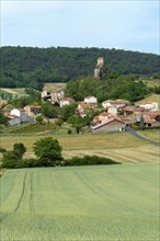 Laroche-Faugere castle. Â Bournoncle Saint Pierre near Brioude city