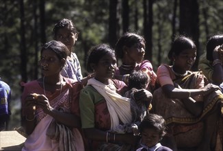 Tribal women in Arakku valley at Visakhapatnam