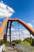 Arched bridge over the Hohenzollern Canal in Jungfernheide