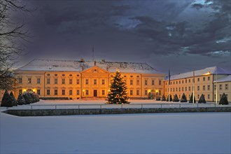 Bellevue Palace in the evening