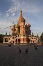 St. Basil's Cathedral on Red Square in Moscow