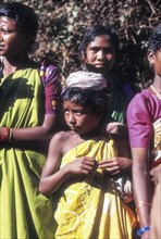 Tribal girls in Araku Valley