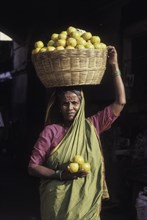 Fruit seller in Mysore