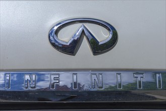 Car logo of the Nissan company