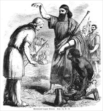 Melchizedek blesses Abram