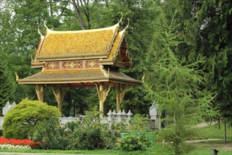 Siamese Temple Sala-Thai I in the spa garden