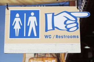 Sign WC