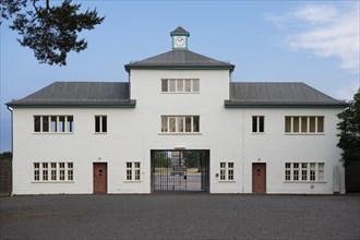 Entrance building with commandant's tower