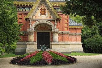Russian Chapel of All Saints in the spa garden in Bad Homburg