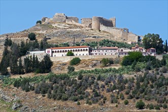 Larissa Castle and Agia Marina Monastery