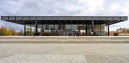 The facade of the Neue Nationalgalerie