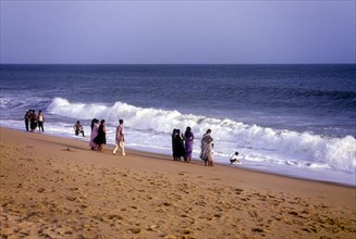 Mahatma Gandhi beach at Kollam