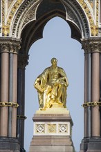 Gilt Memorial Statue of Prince Albert