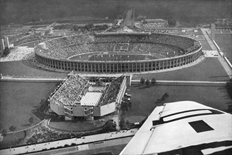 The Olympic Combat Track and the Swimming Stadium on the Reichssportfeld