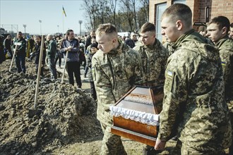 Burial of Oleg Yashchishin