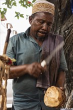 Kokosnussverkaeufer