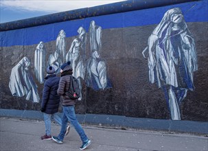 Graffiti at the East Side Gallery
