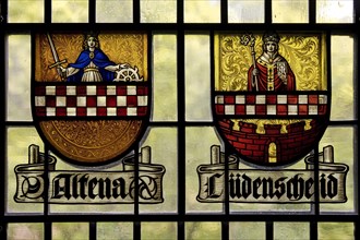Historical coats of arms of Altena and Luedenscheid