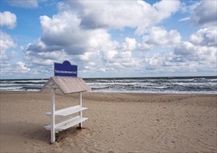Strand und Ostsee bei Baabe