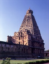 10th century Brihadishvara or Big temple in Thanjavur