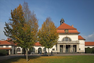 Funeral Hall from the South Cemetery in Wiesbaden