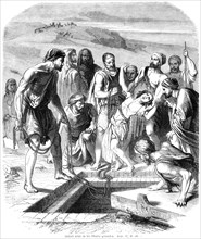 Joseph is thrown into the pit