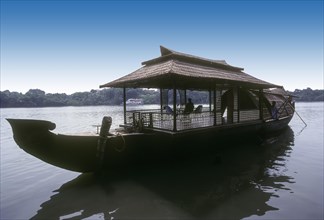 The Kettuvallam is a house boat widely used in Kerala