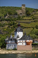 Gutenfels Castle and Pfalzgrafenstein Castle