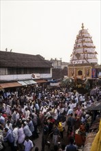 Rathotsavam or Chariot festival in Kalpathy