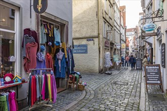 Shops and restaurants in the Schnoorviertel