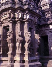 Kailasanatha temple built by Rajasimha Pallava