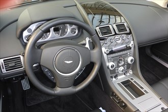 Modern Aston Martin cockpit